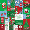 25 Pack Santa Please Stop Here Double-Sided Cardstock 12"x12"-Christmas Countdown PSPS12-4223