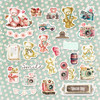 3 Pack Beary Sweet Ephemera Cardstock Die-CutsMP-61223