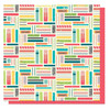 25 Pack Book Club Double-Sided Cardstock 12"X12"-Bookshelf PBCL12-4247 - 709388342473