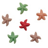 6 Pack Buttons Galore Flatbackz Embellishments-Sea Stars FBZ-110