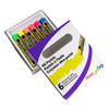 6 Pack - Pentel Oil Pastels-Fluorescent - PHN6-F6