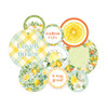 4 Pack - Fresh Lemonade Double-Sided Cardstock Tags 9/Pkg-#01 - P13LEM21 4 Pack - Fresh Lemonade Double-Sided Cardstock Tags 9/Pkg-#01 - P13LEM21