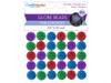 6 Pack Craft Medley Globe Micro Bead 12mm-Bold BD485-B - 775749268843