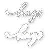 2 Pack Memory Box Dies-Hugs Tender Script MB94669