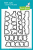 Lawn Cuts Custom Craft Die-Simply Celebrate Winter Critters LF3232 - 789554579964