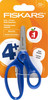 6 Pack Fiskars Kids Blunt-Tip Scissors 5"-Blue 106704-4 - 020335075177