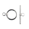 3 Pack John Bead Toggle Clasp 17mm 5/Pkg-Pewter 1401088