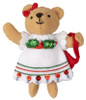 Bucilla Felt Ornaments Applique Kit Set Of 6-Teddy Bear Traditions 89646E