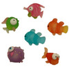 6 Pack - Buttons Galore Flatbackz Embellishments-Aquarium - FBZ-108