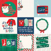 25 Pack Happy Holidays Double-Sided Cardstock 12"X12"-4"x4" Journaling Cards HPH12-7006