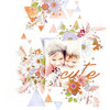3 Pack Pinkfresh Cardstock Die-Cuts Ephemera Pack 16/Pkg-Fancy Floral PF205923