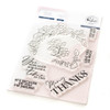 Pinkfresh Studio Clear Stamp Set 4"X6"-Arch Florals PF194023 - 736952879226