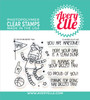 2 Pack Avery Elle Clear Stamp Set-Biggest Fan AE2316 - 810083781471