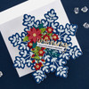 Spellbinders Etched Dies By Bibi Cameron-Snowflake Card Creator S7236