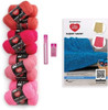 Red Heart Weekend Speedy Crochet Kit-Hot Pink SSKITB - 073650079177