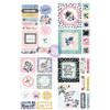 Spring Abstract Cut-Out & Sticker Sheets 5"X8" 8/Sheets- - P661588 - 655350661588