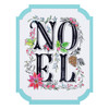 Spellbinders BetterPress Letterpress System Press Plate-Festive Noel BP053