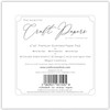 Craft Consortium Double-Sided Paper Pad 6"X6" 40/Pkg-Ink Drops Organic, 20 Designs CPAD027B