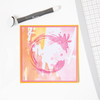 Sizzix Making Tool Layered Stencil 6"X6" By Olivia Rose-Painted 666271