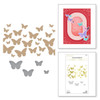 Spellbinders Glimmer Hot Foil Plate From The Stylish Ovals-Fluttering GLP376