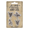 Idea-Ology Metal Adornments 4/Pkg-Foliage TH94311 - 040861943115