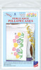 Jack Dempsey Stamped Pillowcases W/White Perle Edge 2/Pkg-Beautiful Blooms - 1600 684 - 013155856842