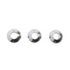 John Bead Metal Spacer Bead 4mm 115/Pkg-Silver 1401032