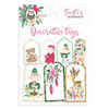 Santa's Workshop Double-Sided Cardstock Tags 7/Pkg-#03 P13SAN23 - 5904619327822