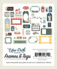 Echo Park Cardstock Ephemera-Frames & Tags, Good To Be Home TH336025