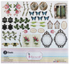 Dress My Craft Image Sheet 240gsm A4 2/Pkg-Wall Of Roses, 114 Pieces DMCP7250 - 194186017744