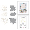 Spellbinders Glimmer Hot Foil Plate & Die-Seahorse Kisses Sentiments GLP372