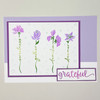 Crafter's Workshop Layered Card Stencil 8.5"X11"-A2 Layered Word Flowers TCW8.5-6018
