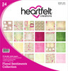 Heartfelt Creations Double-Sided Paper Pad 12"X12" 24/Pkg-Floral Sentiment HCDP1-2151 - 817550028909