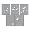 Spellbinders Stencil-Layered Full Bloom Poinsettia STN070