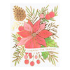 Spellbinders Stencil-Layered Full Bloom Poinsettia STN070