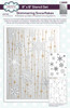 Creative Expressions Companion Colouring Stencil 6"X8" 2/Pkg-Shimmering Snowflakes CEST130 - 5055305985403