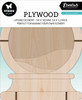 Studio Light Essentials Plywood-Nr. 01, Snowglobe SLESPW01 - 8713943144152