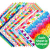 Crayola Cardstock 25/Pkg-Bright Pop - 990053