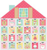 Doodlebug Advent Calendar House-Chipboard - DB8338