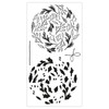 Sizzix Layered Clear Stamps By Lisa Jones-Leafy Ornament 666325