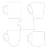 P13 Light Chipboard Album Base 6"X6"-Mix And Match, Coffee Break P13COF57