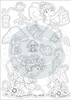Craft Consortium Clear Stamps-Fairy Wishes; Friends CSTMP089