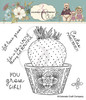 Colorado Craft Company Clear Stamps 6"X6"-Grow Girl-By Kris Lauren C3KL748 - 810043857482