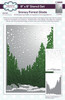 Creative Expressions Companion Colouring Stencil 6"X8" 2/Pkg-Snowy Forest Glade CEST127 - 5055305985373