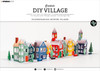Studio Light Essentials DIY Die-Cut Village-Nr. 53, Scandinavian Winter LESDCB53 - 8713943146064
