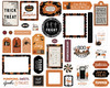 Carta Bella Cardstock Ephemera-Frames & Tags, Halloween HW324025