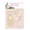 P13 Die-Cut Chipboard Embellishments 4"X6" 6/Pkg-#02 P13SAN45 - 5904619327938