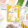 Pinkfresh Studio Clear Stamp Set 4"X6"-Lovely Blooms PF207723