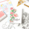 Pinkfresh Studio Clear Stamp Set 4"X6"-Lovely Blooms PF207723