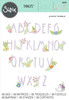 Sizzix Thinlits Dies By Alexis Trimble 66/Pkg-Floral Alphabet 666236 - 630454284192